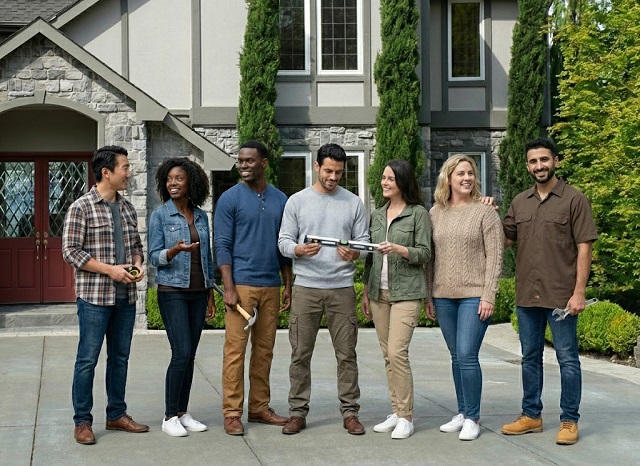 JP Building Inc. team at work